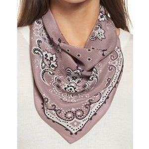 Madewell Silk Bandana Scarf